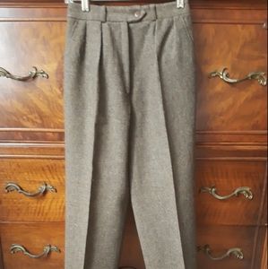 Women's Wool Tweed Slacks